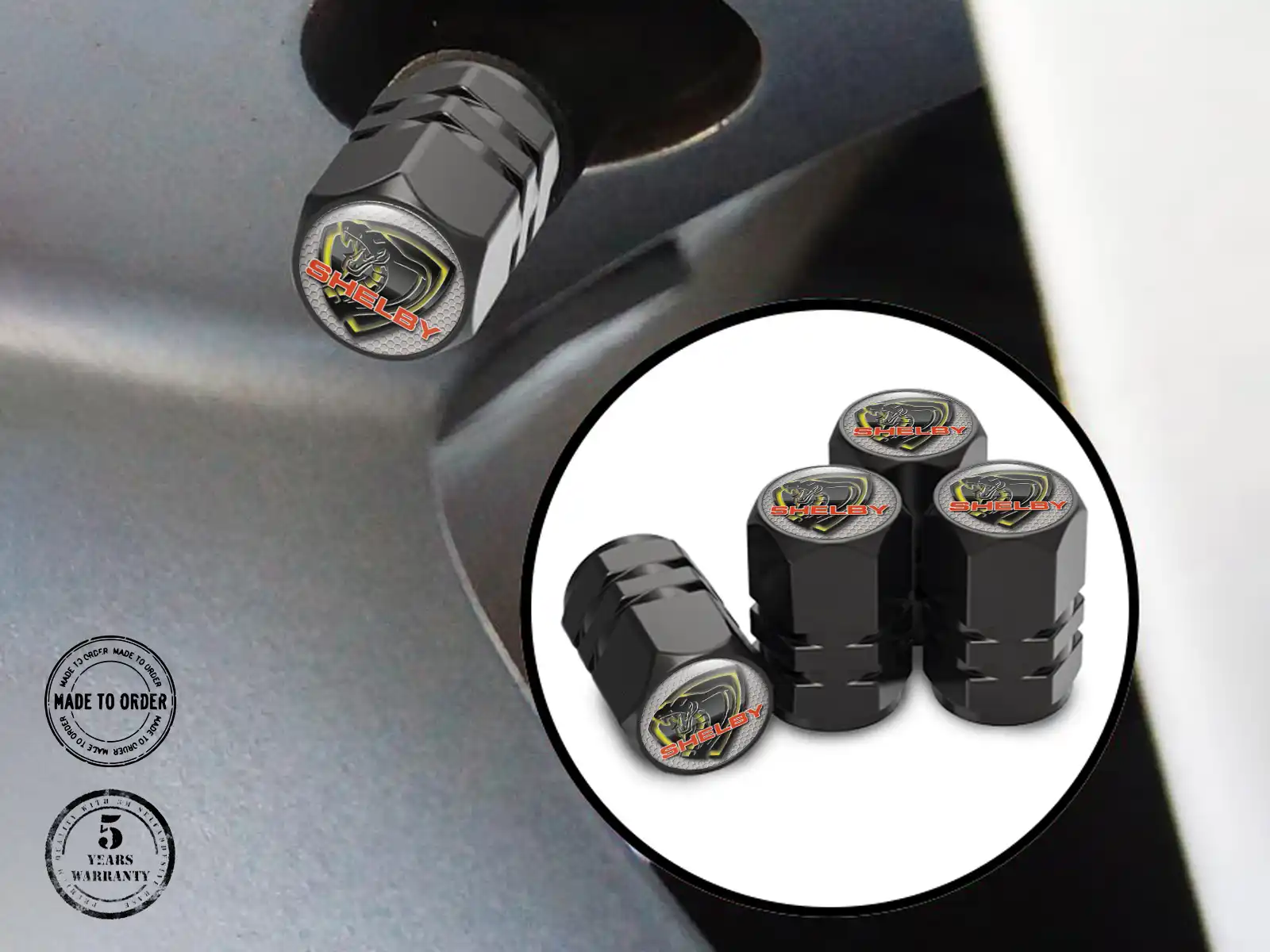 Tire Valve Covers for Bicycle Custom Style Design